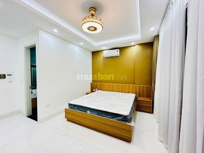 Nhà Hoàng Quốc Việt, 60m x6T-MT 5.1M-2 Mặt Ngõ-Ở-KD-Gara Ô Tô-Nhà Mới