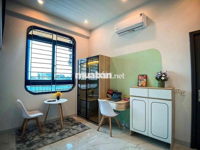 Phòng 35m2_Duplex cửa sổ trời,full nt mới_Cách sushi Hokkaido 100m