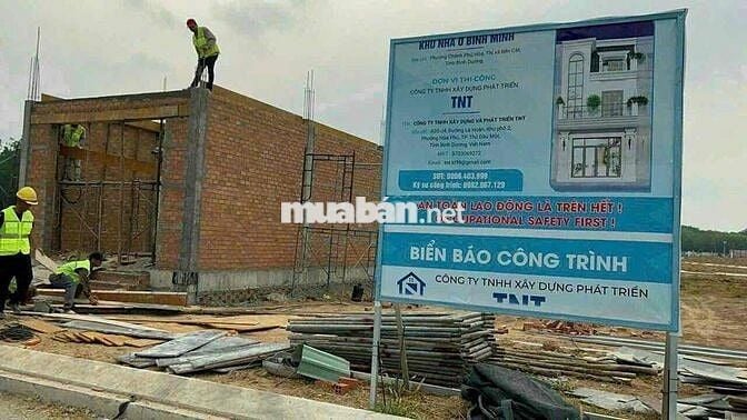 3 suất nhà ở xã hội 1 trệt 1 lầu và 1 tùm ở vsip2 (650tr)