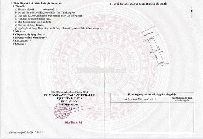💥 ĐẤT NỀN ODT TRUNG TÂM ĐỨC HOÀ - HÀNG HIẾM CHỐT NGAY