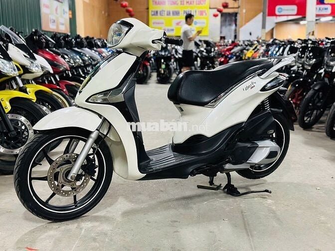 XE MÁYTHANH TÙNG_ LIBERTY 125 ABS TRẮNG MÁY ZIN