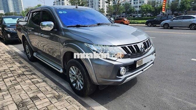 Mitsubishi tái pickup cabin kép 2017 bssg KQC KMG