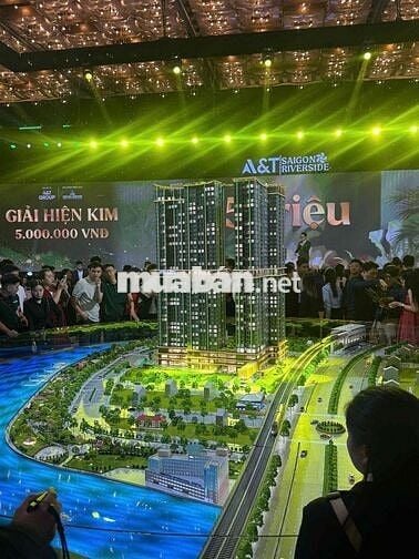 Căn hộ 61m2 2PN A&T Sài Gòn thành phố Thuận An Bình Dương