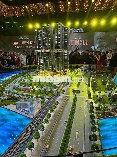 Căn hộ 61m2 2PN A&T Sài Gòn thành phố Thuận An Bình Dương