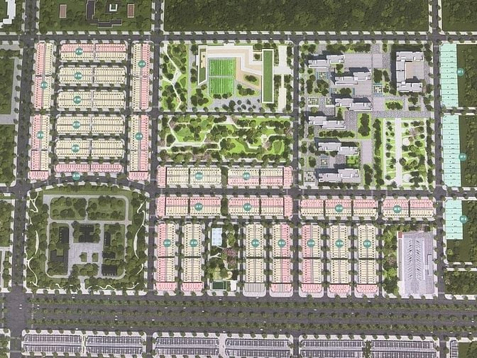 Cực hót đất đẹp giá cực rẻ khu đô thị Center - City thị trấn Dầu Giây