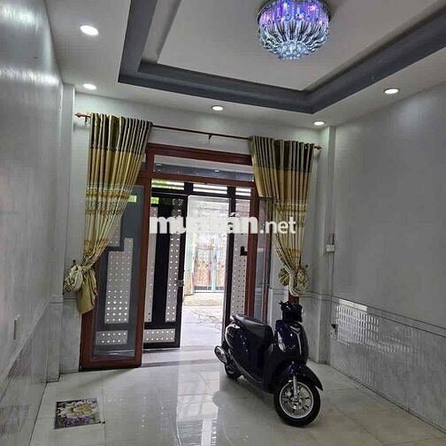 cho thuê nhà nguyên căn hẻm Hồ Văn Long  - 56m - 3 tấm - Full nội thât