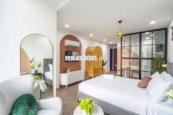 Cho Thuê Căn Hộ Xinh Ban Công Full NT Đường Khánh Hội Quận 4