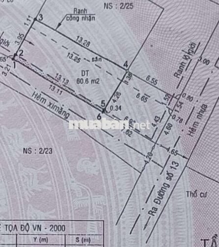 🏡 BÁN DÃY NHÀ TRỌ 6 PHÒNG + 1 PHÒNG LỚN – NHÀ CẤP 4 – 2 MẶT TIỀN HẺM