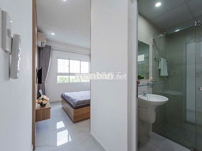 Cho Thuê căn hộ 2PN , 2 Tolet , Nhà mới , giá 6,5tr nhận nhà ở ngay