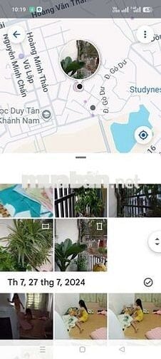 Nhà mặt kiệt xe tải đối diện đại học duy tân