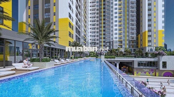 BCONS NEWSKY -  NGAY MẶT TIỀN ĐƯỜNG TRỤC QUỐC LỘ 13 - 2PN2NVS - 55m2