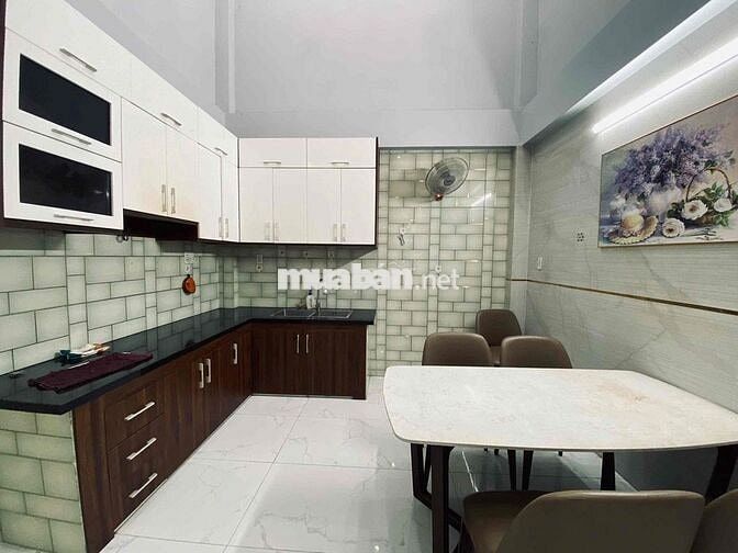 Nhà Hẻm 411 Lê Đức Thọ Thông Nguyễn Văn Lượng 4pn 3wc có nội thất 14tr
