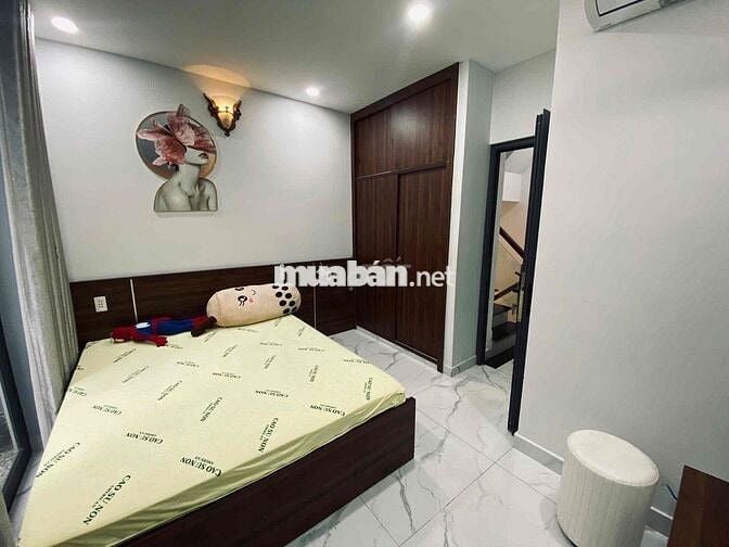 Nhà Hẻm 411 Lê Đức Thọ Thông Nguyễn Văn Lượng 4pn 3wc có nội thất 14tr