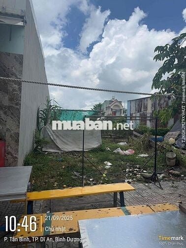 Bán đất 133m ngang 6x23 Tại Tân Đông Hiệp- Hồ Chí Minh
