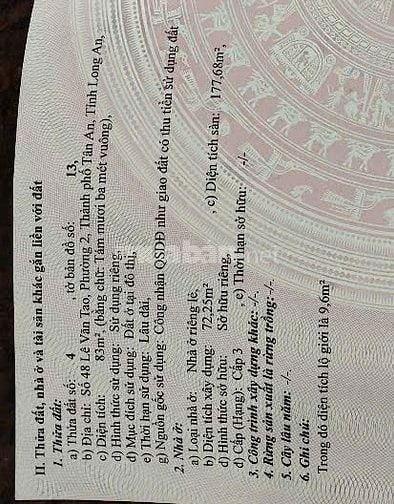 NHÀ MẶT TIỀN CHỢ TIỆN KINH DOANH BUÔN BÁN