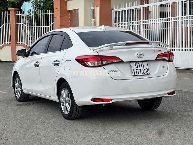 Toyota Vios 2019 1.5G xe nhà một chủ không KD