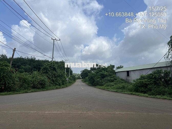 Bán đất 2 mặt tiền đường nhựa tại Phú Mỹ - BRVT