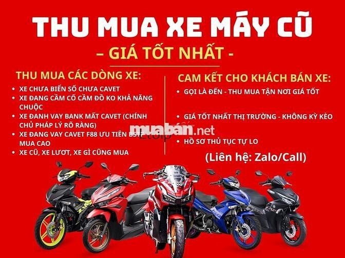 THU MUA XE ĐANG CẦM-GÓP-CÀVET XE NÀO CŨNG MUA