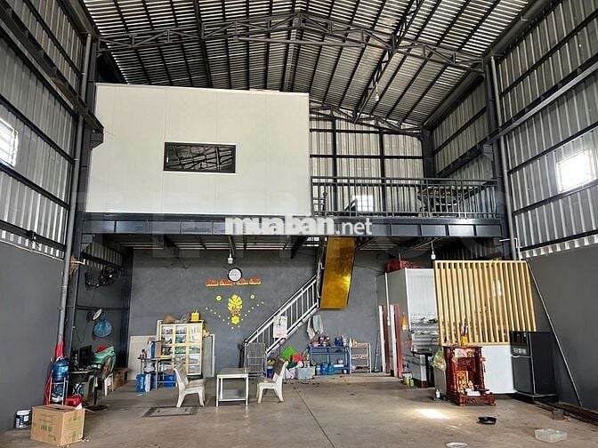 Kho xưởng bãi 500m² kho xây dựng 350m² mặt tiền đường Quốc Lộ 91B