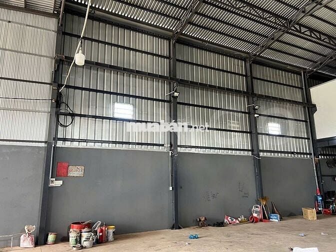 Kho xưởng bãi 500m² kho xây dựng 350m² mặt tiền đường Quốc Lộ 91B