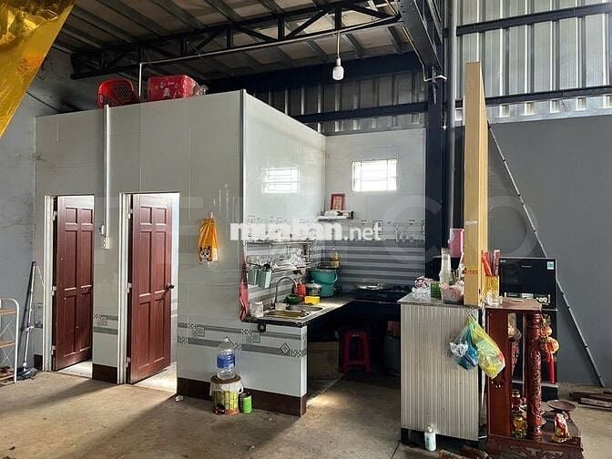 Kho xưởng bãi 500m² kho xây dựng 350m² mặt tiền đường Quốc Lộ 91B