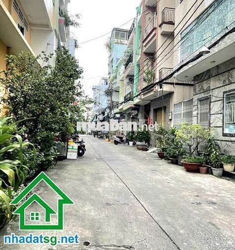 4 TẦNG - DT: 31M² – HẺM THÔNG THOÁNG – XE HƠI ĐỖ SÁT NHÀ - 4PN, 3WC