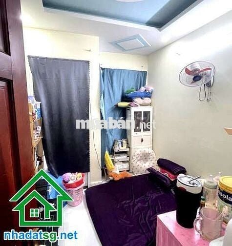 4 TẦNG - DT: 31M² – HẺM THÔNG THOÁNG – XE HƠI ĐỖ SÁT NHÀ - 4PN, 3WC