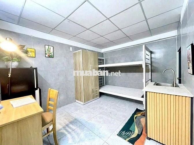 Căn Hộ Studio Giường Tầng Full Nội Thất Ngay Lê Đức Thọ - CV Văn Hoá