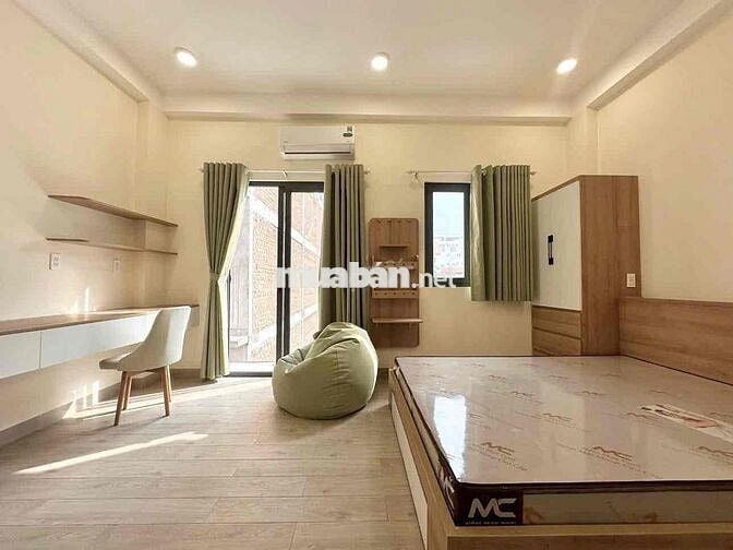 1pn siêu rộng siêu thoáng full nội thất