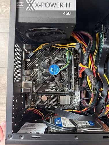 Case văn phòng Intel G6405 main H510 ram 16G SSD128G HDD512G