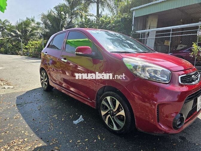 Cần Bán Kia morning 2017 Si 1.25 AT màu đỏ