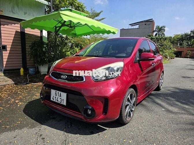 Cần Bán Kia morning 2017 Si 1.25 AT màu đỏ