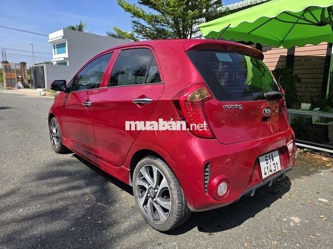 Cần Bán Kia morning 2017 Si 1.25 AT màu đỏ