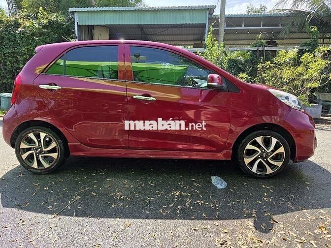 Cần Bán Kia morning 2017 Si 1.25 AT màu đỏ