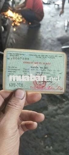 Cần bán xe cúp máy móc còn zin