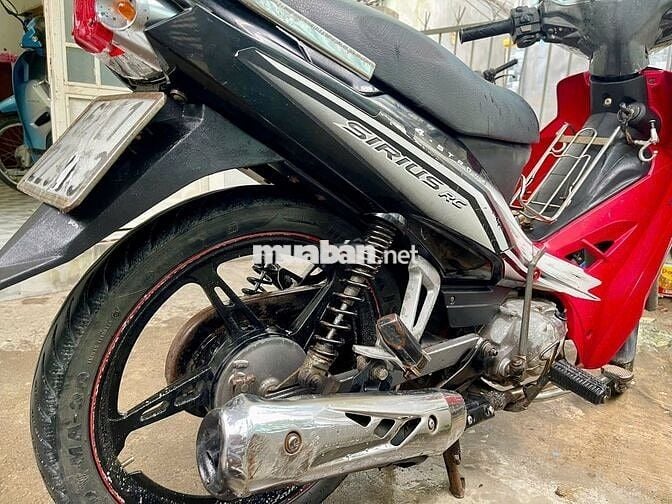 Xe máy Yamaha Sirius 110cc Đỏ-Đen 2014