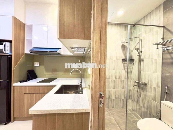 CHO THUÊ CĂN HỘ 1 PHÒNG NGỦ BAN CÔNG NGAY TRƯỜNG SA FULL NỘI THẤT