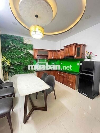 Nhà HXH Đường Số 18 P8: 4x15m, 3 lầu, 4pn, Full Nội Thất