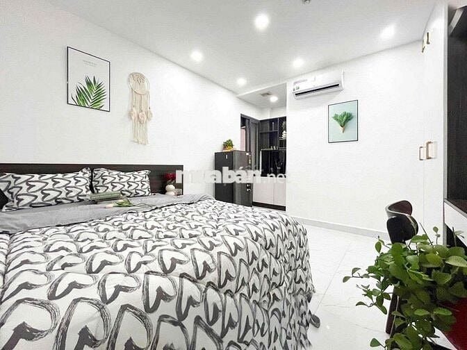 STUDIO FULL NỘI THẤT HIỆN ĐẠI NGAY CHỢ BÀ CHIỂU