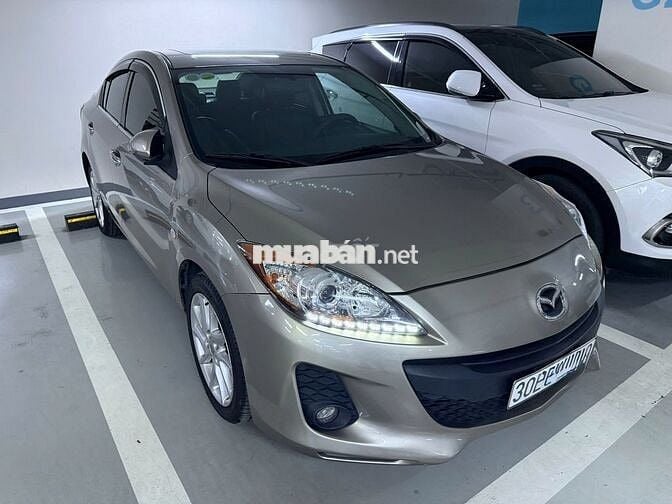 Mazda 3 2013 màu vàng cát số tự động