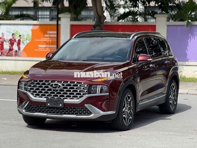 Hyundai Santa Fe Full Dầu Đỏ 2021 54000km