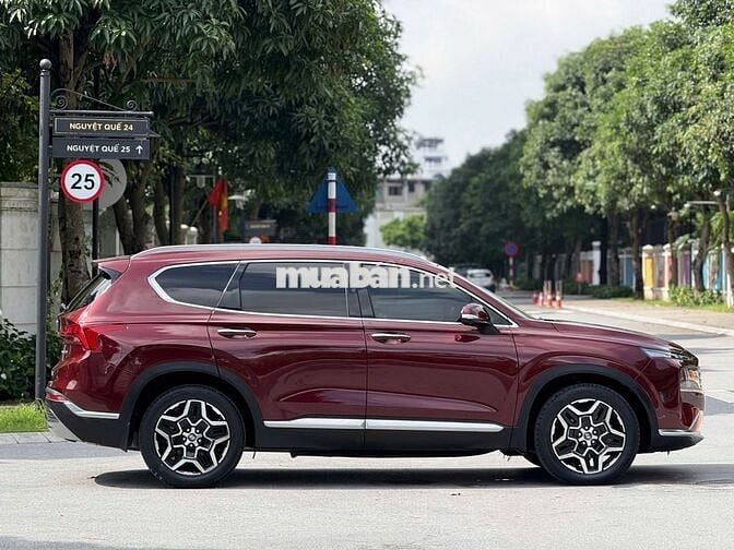 Hyundai Santa Fe Full Dầu Đỏ 2021 54000km
