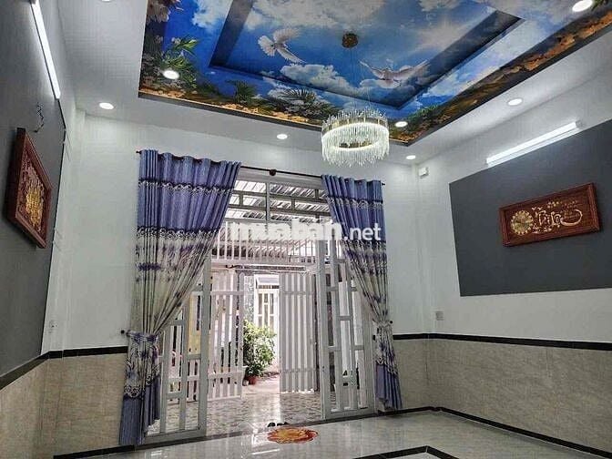 BÁN NHÀ TÂY LÂN-BÀ ĐIỂM 5 DT 5x18 đúc 1 lầu 4pn,3wc