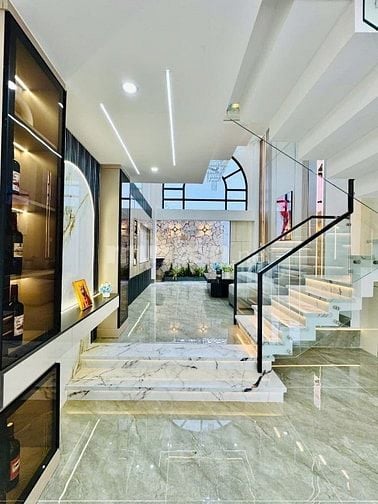 ⭐️Mở bán 2 Nhà 4 Lầu tuyệt đẹp Cao cấp xe hơi trong nhà Tô Ngọc Vân, 