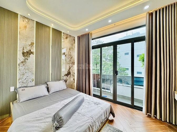 ⭐️Mở bán 2 Nhà 4 Lầu tuyệt đẹp Cao cấp xe hơi trong nhà Tô Ngọc Vân, 