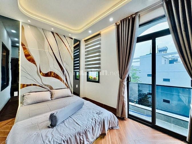 ⭐️Mở bán 2 Nhà 4 Lầu tuyệt đẹp Cao cấp xe hơi trong nhà Tô Ngọc Vân, 