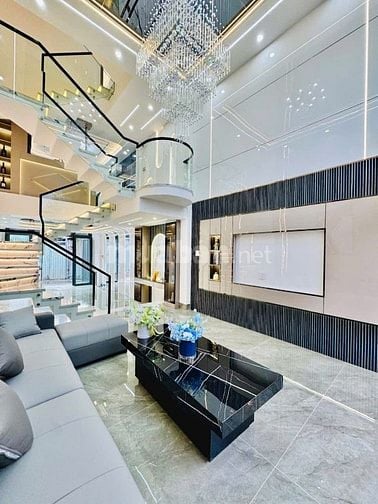 ⭐️Mở bán 2 Nhà 4 Lầu tuyệt đẹp Cao cấp xe hơi trong nhà Tô Ngọc Vân, 