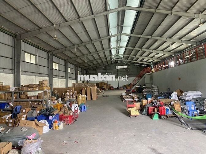 Cho thuê kho xưởng 1.500m² mặt tiền QL1A, Q12, giá thuê : 80tr/tháng
