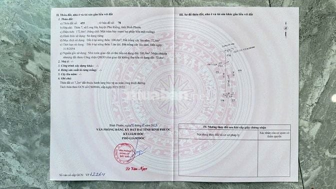 Bán đất nền thổ cư tại Khu công nghiệp Đồng Nai mới