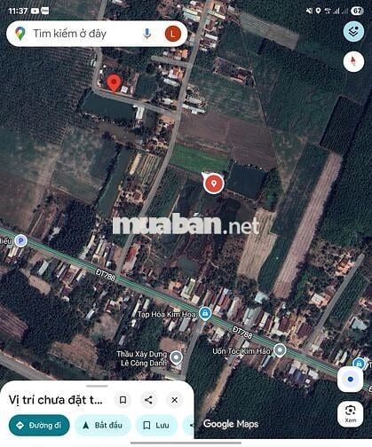 Đất thổ cư 287m2 xã đồng khởi châu thành tây ninh